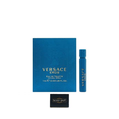 versace eros sample set|Versace Eros Eau De Parfum Travel Sample Spray Vial .03 Oz/1 Ml.